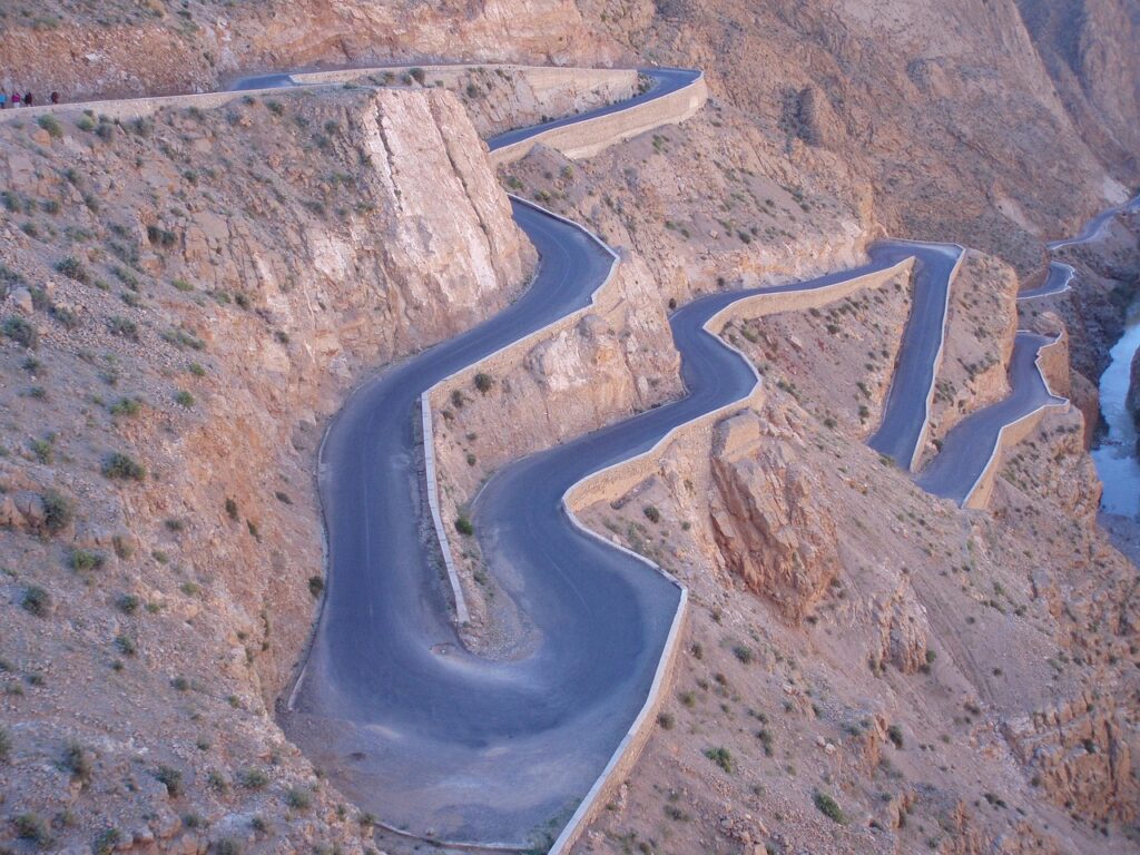 morocco, highway, togra, morocco travel 4 Days Tour from Marrakech to Fes